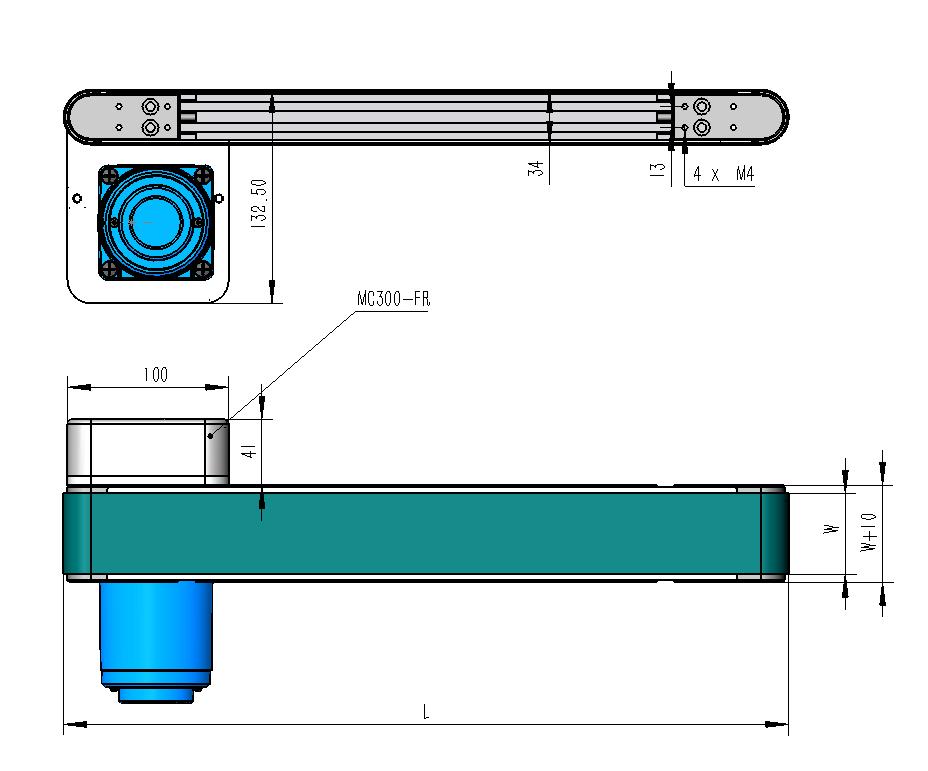 皮带输送机配件-MC300